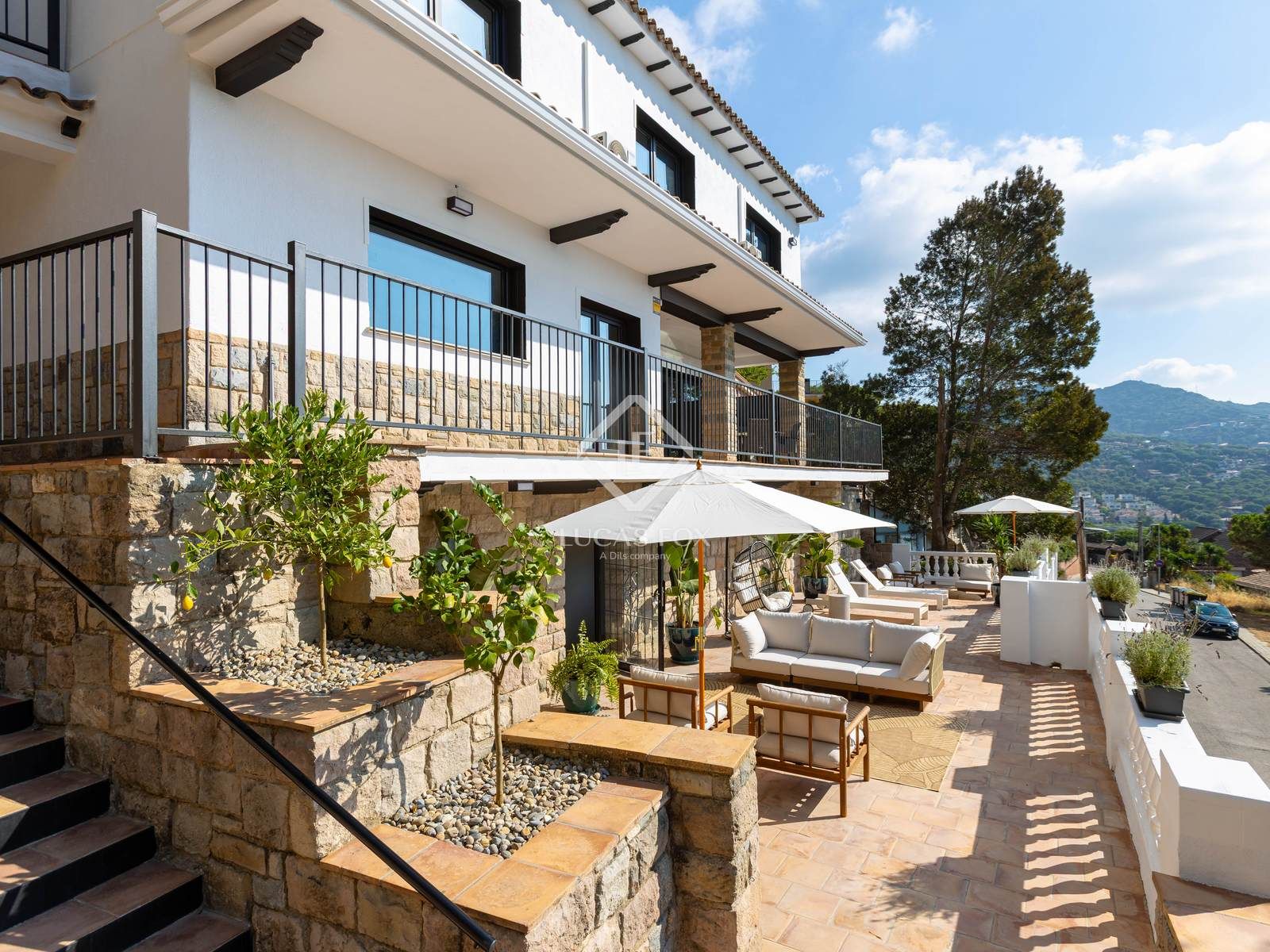 Terrassa de Casa o xalet en venda en Cabrils amb Aire condicionat, Calefacció i Parquet