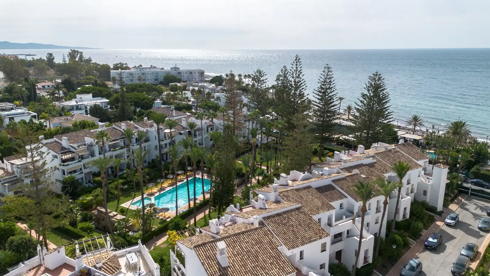 Exterior view of Attic for sale in Marbella  with Air Conditioner, Terrace and Swimming Pool