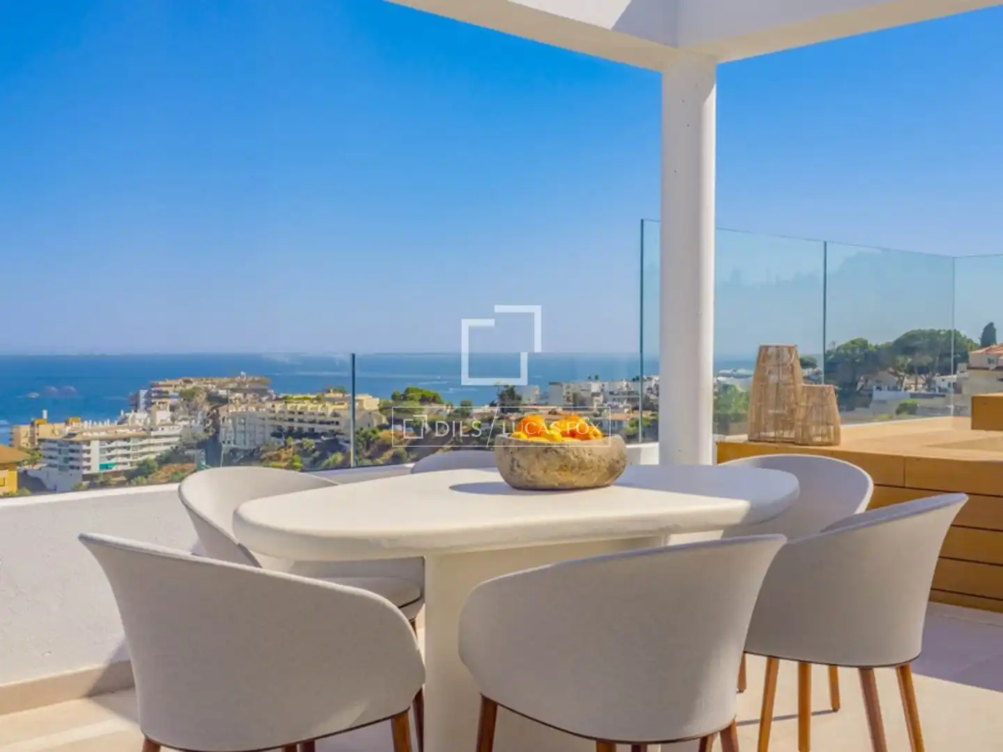 Terraza de Casa o chalet en venta en Benalmádena con Aire acondicionado, Calefacción y Jardín privado