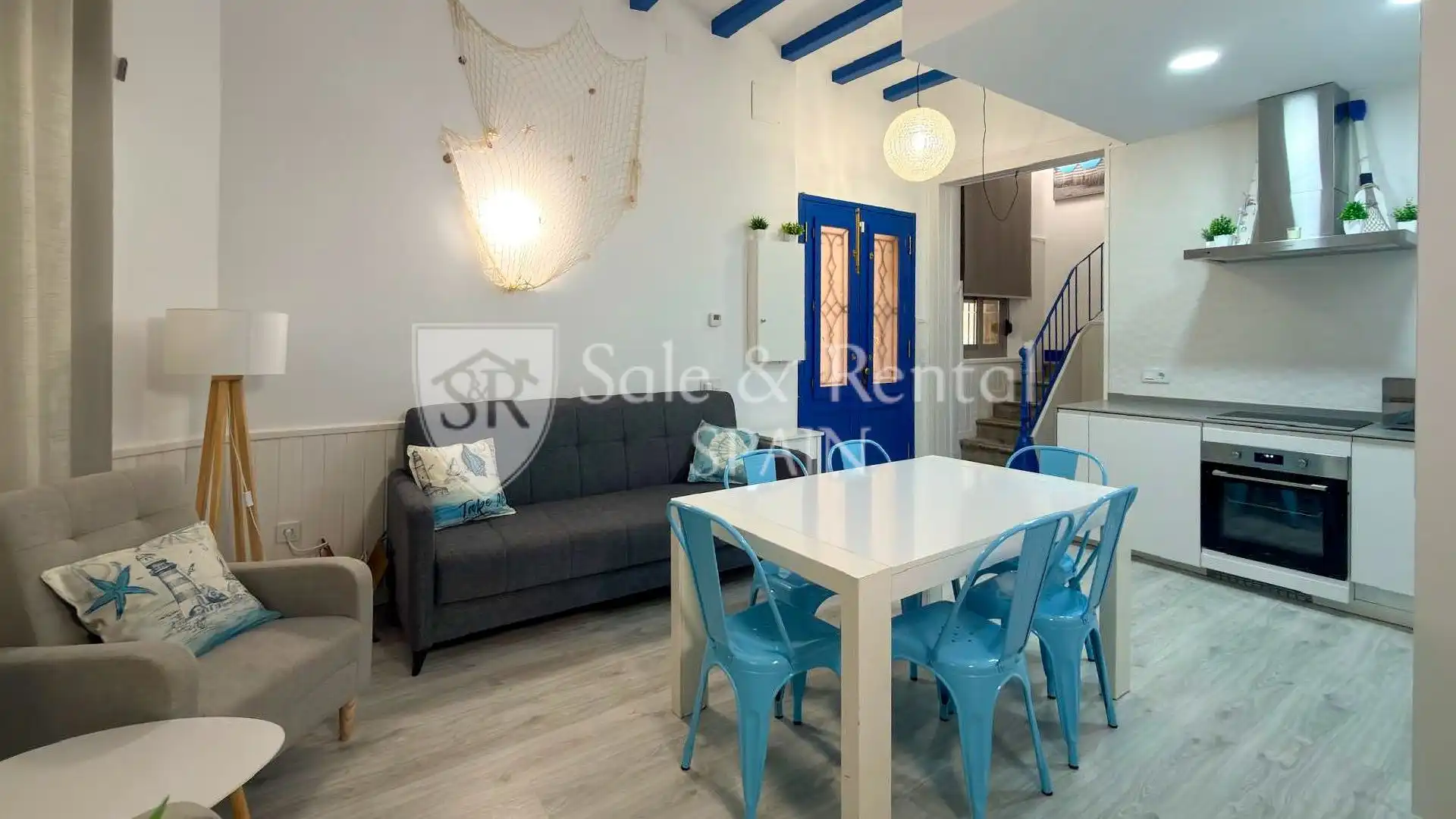 Sala de estar de Casa o chalet en venta en Blanes con Aire acondicionado, Calefacción y Terraza