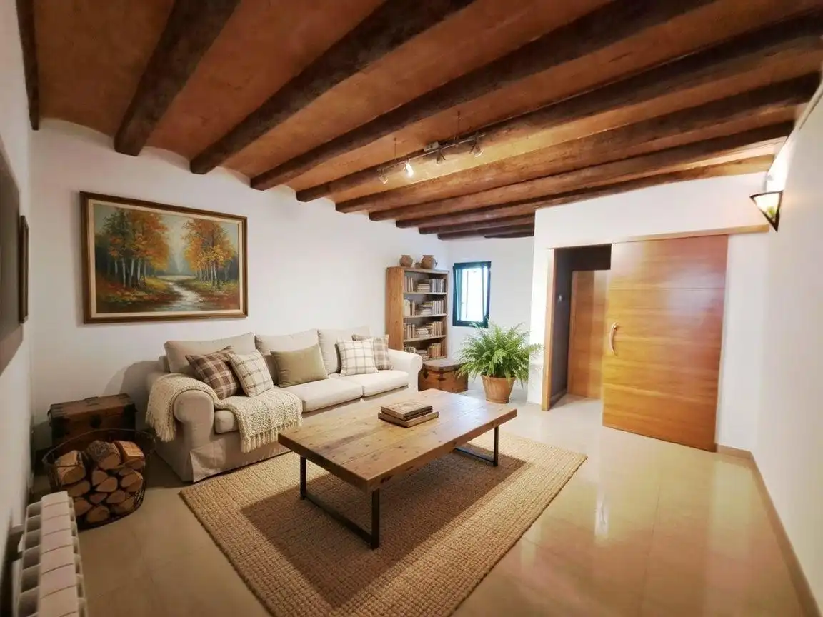 Sala d'estar de Casa o xalet en venda en Esparreguera amb Calefacció, Jardí privat i Traster