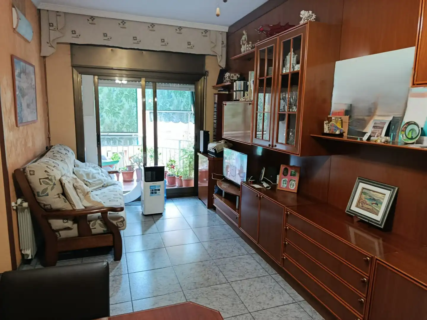 Sala de estar de Piso en venta en Badalona con Calefacción y Balcón