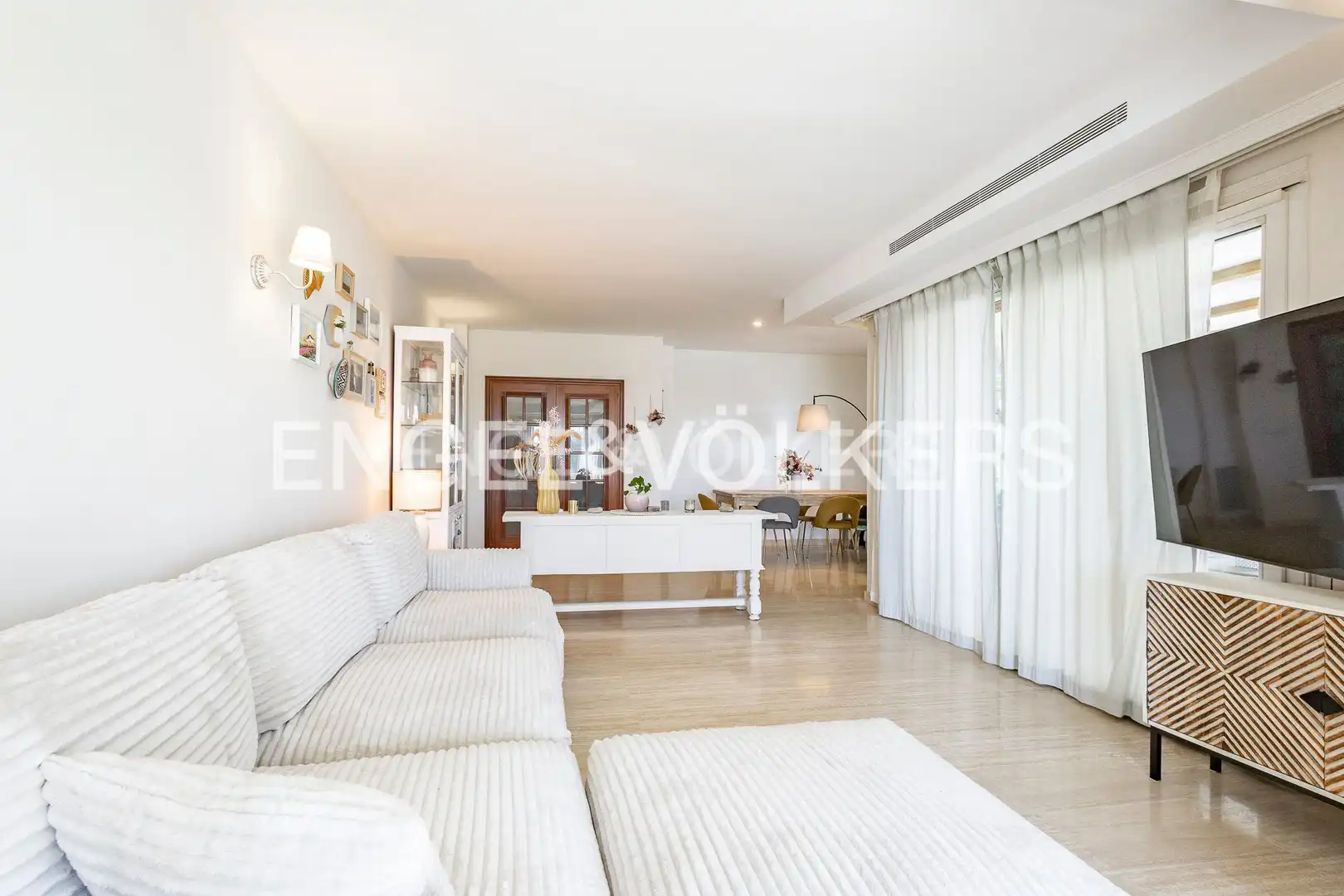 Wohnzimmer von Wohnung zur Miete in Tarragona mit Klimaanlage, Heizung und Privatgarten