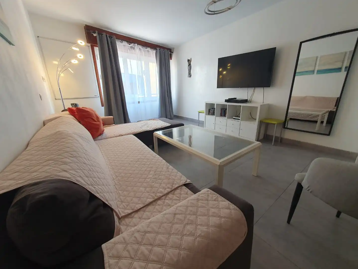 Living room of Apartments for rent in Granadilla de Abona  with Furnished, Oven and Washing machine