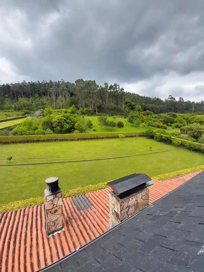 Garden of Houses for sale in Boiro  with Heating, Storage room and Furnished