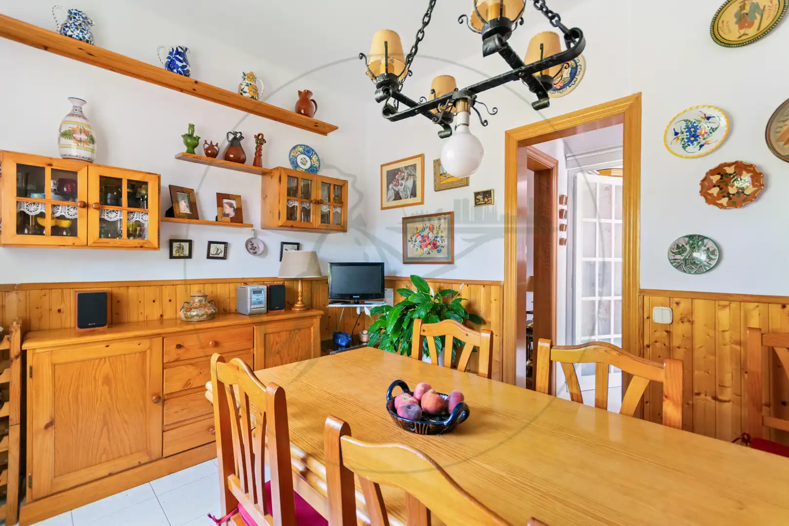Dining room of Houses for sale in Sant Cugat del Vallès  with Heating, Private garden and Parquet flooring