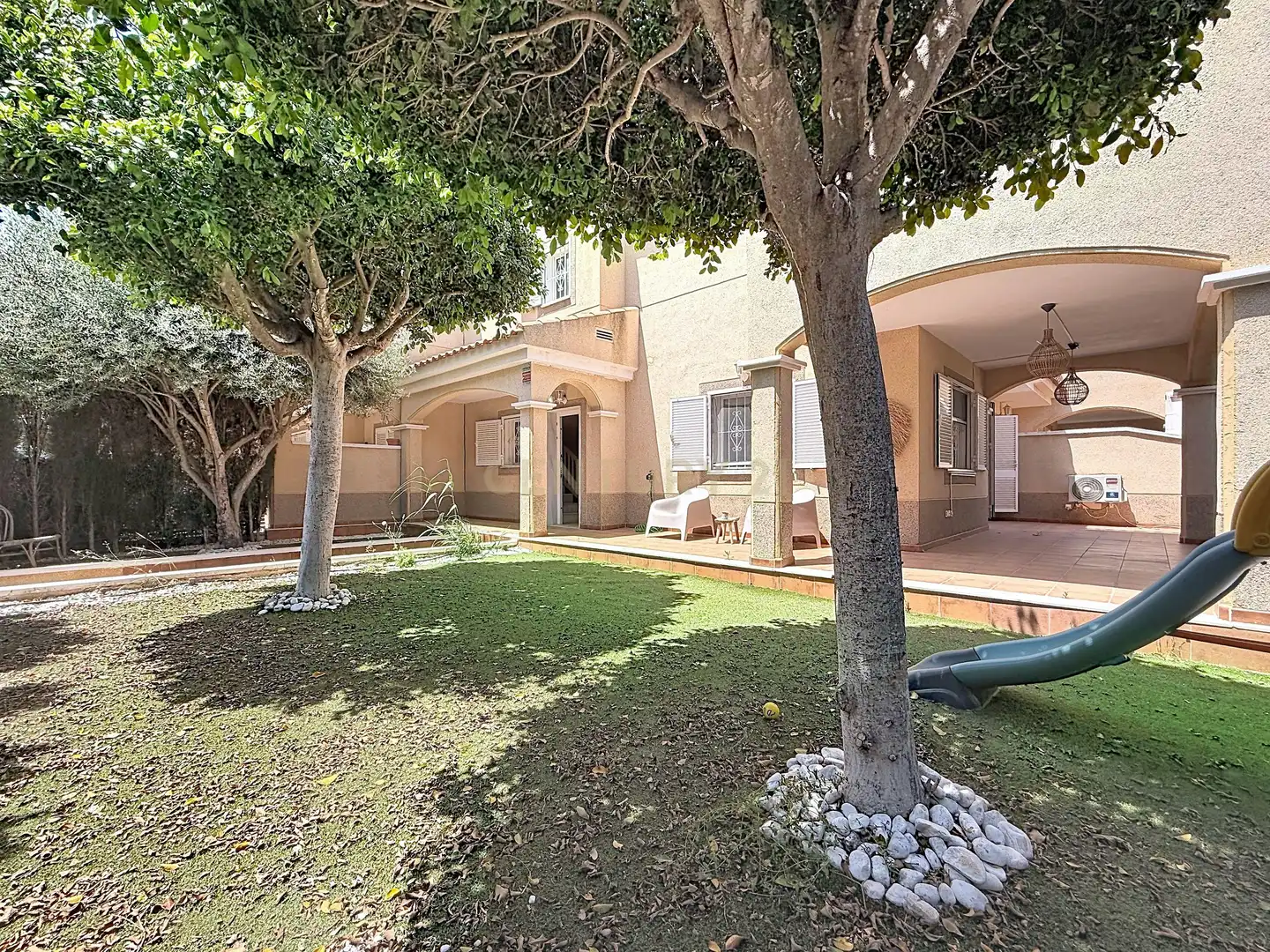 Garden of Detached homes for rent in Pilar de la Horadada  with Air Conditioner and Community pool