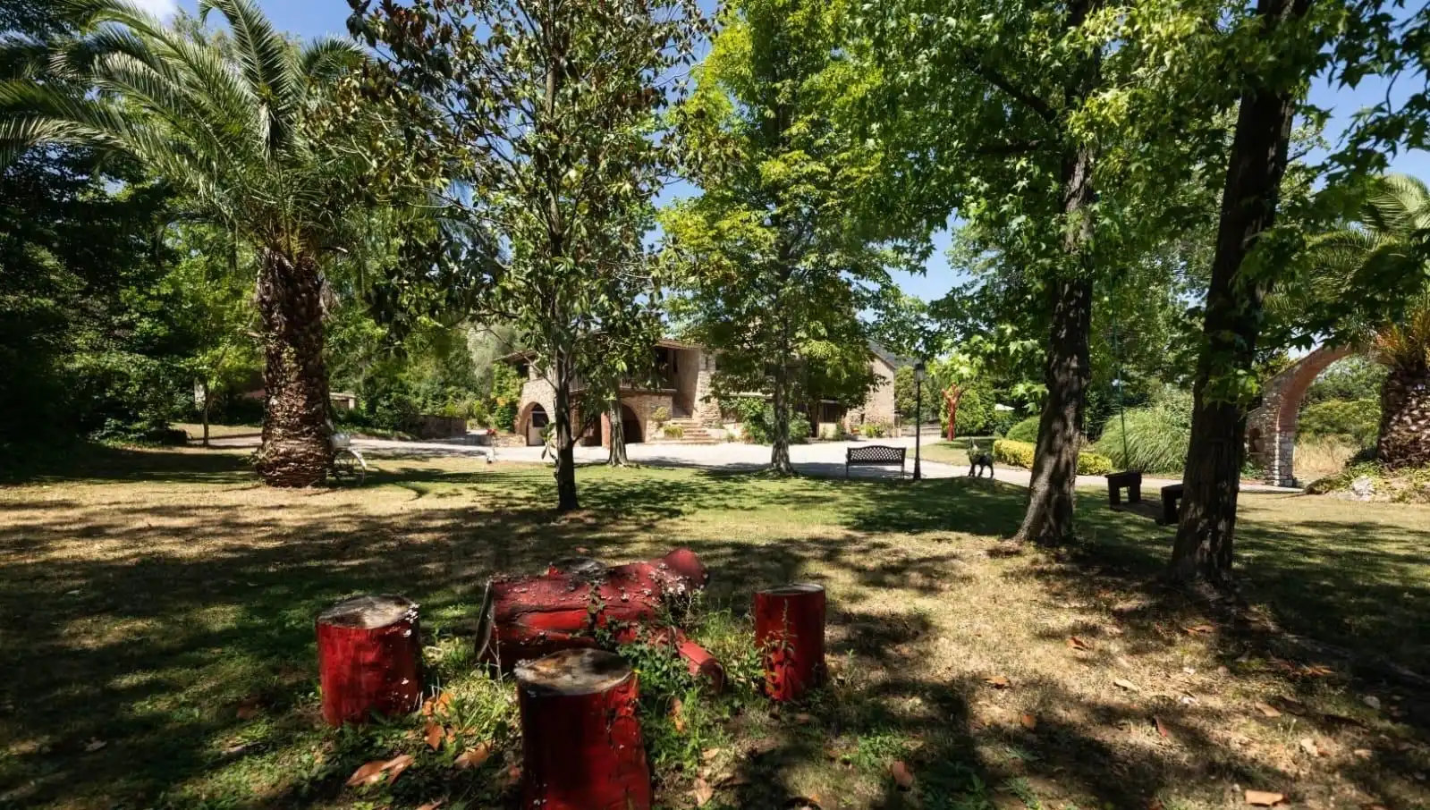Garden of Houses for sale in La Cellera de Ter  with Terrace and Swimming Pool
