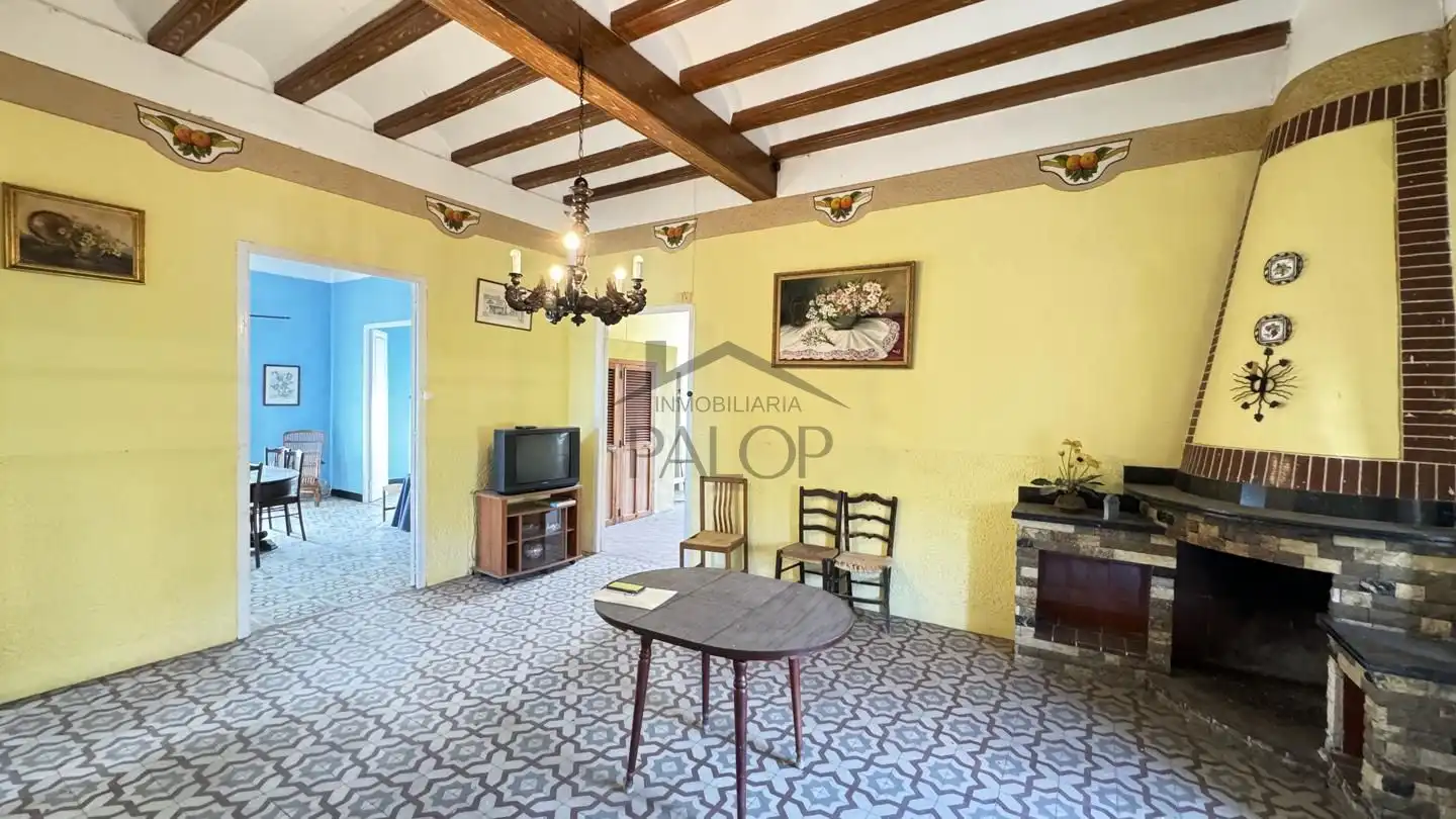 Sala de estar de Finca rústica en venta en Benifairó de la Valldigna con Terraza