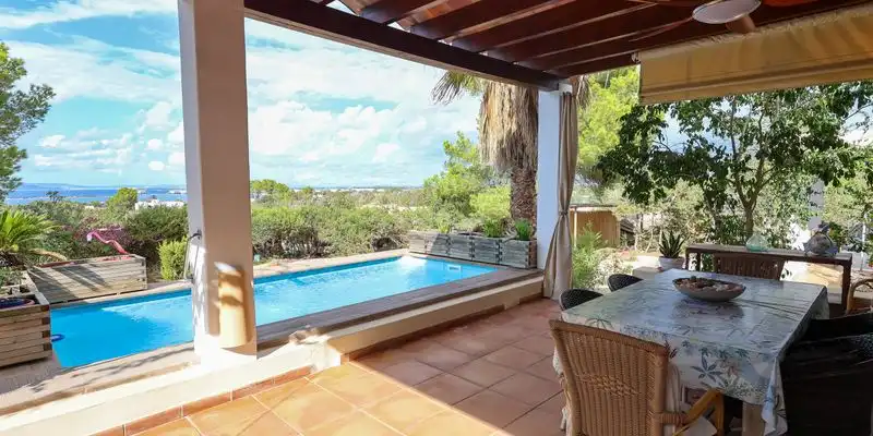 Terrassa de Casa o xalet en venda en Formentera amb Aire condicionat, Jardí privat i Terrassa