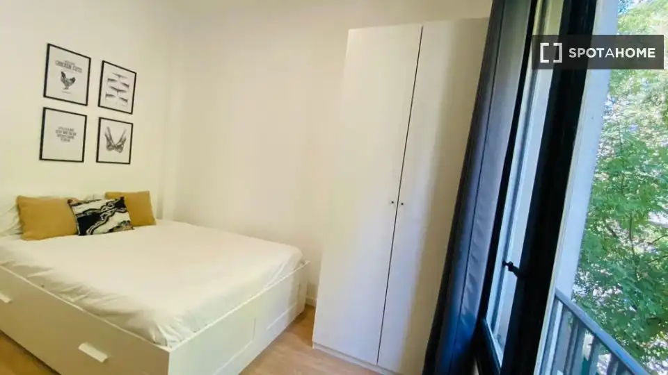 Habitación de Piso para compartir en Madrid con Aire acondicionado, Calefacción y Terraza
