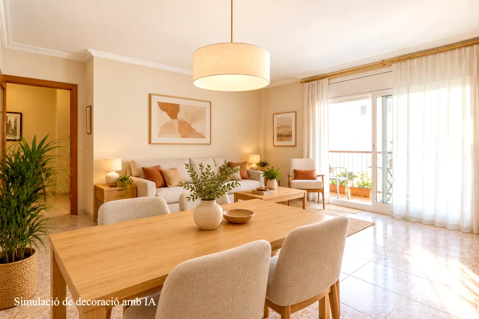 Sala de estar de Piso en venta en Ponent