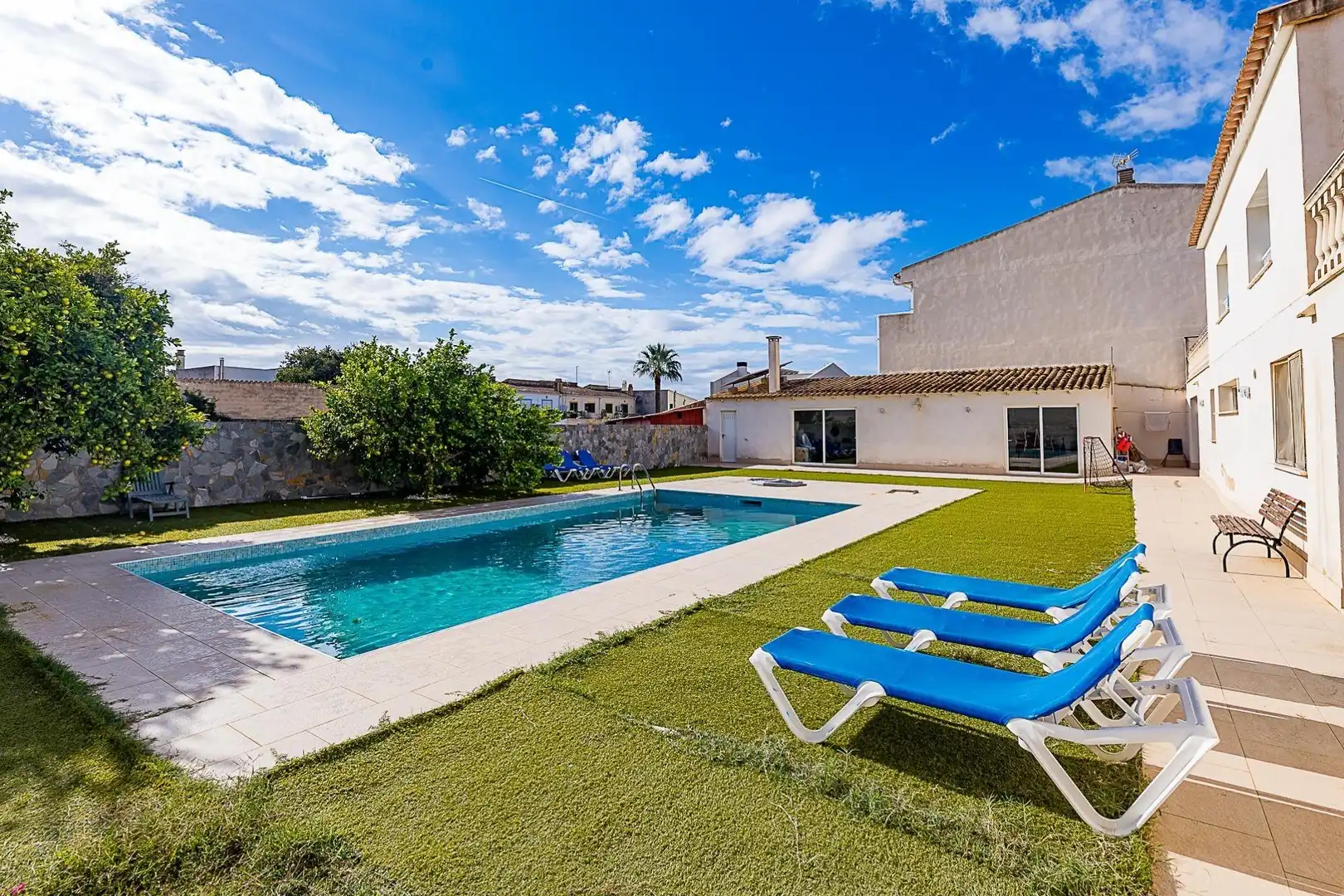 Piscina de Casa o chalet en venta en Marratxí con Aire acondicionado, Jardín privado y Parquet