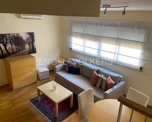 Living room of Apartment to rent in  Madrid Capital  with Air Conditioner, Heating and Storage room