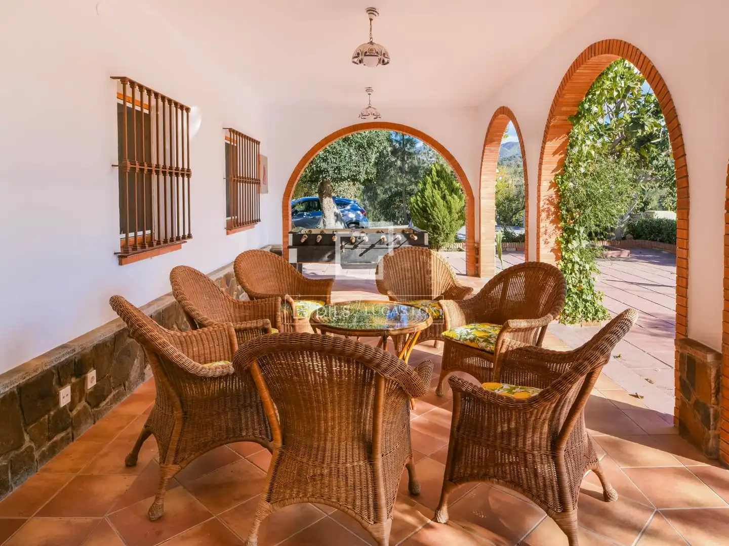 Terrassa de Casa o xalet en venda en Málaga amb Aire condicionat, Calefacció i Jardí privat