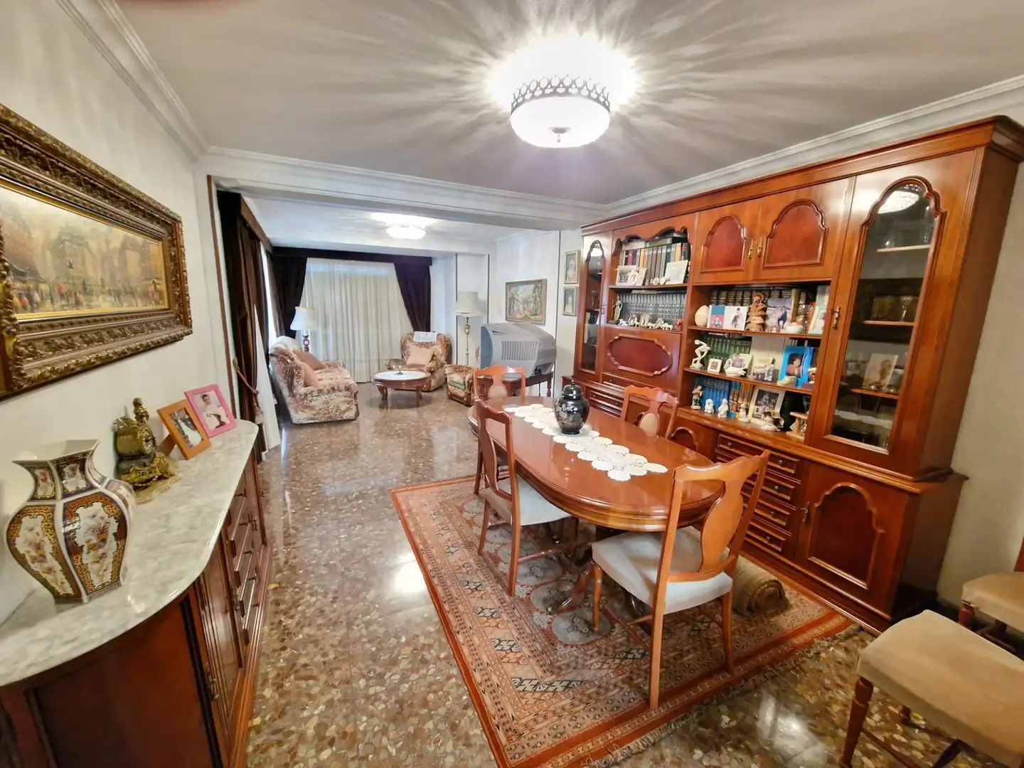 Esszimmer von Wohnung zum Verkauf in Elche / Elx mit Klimaanlage, Terrasse und Möbliert