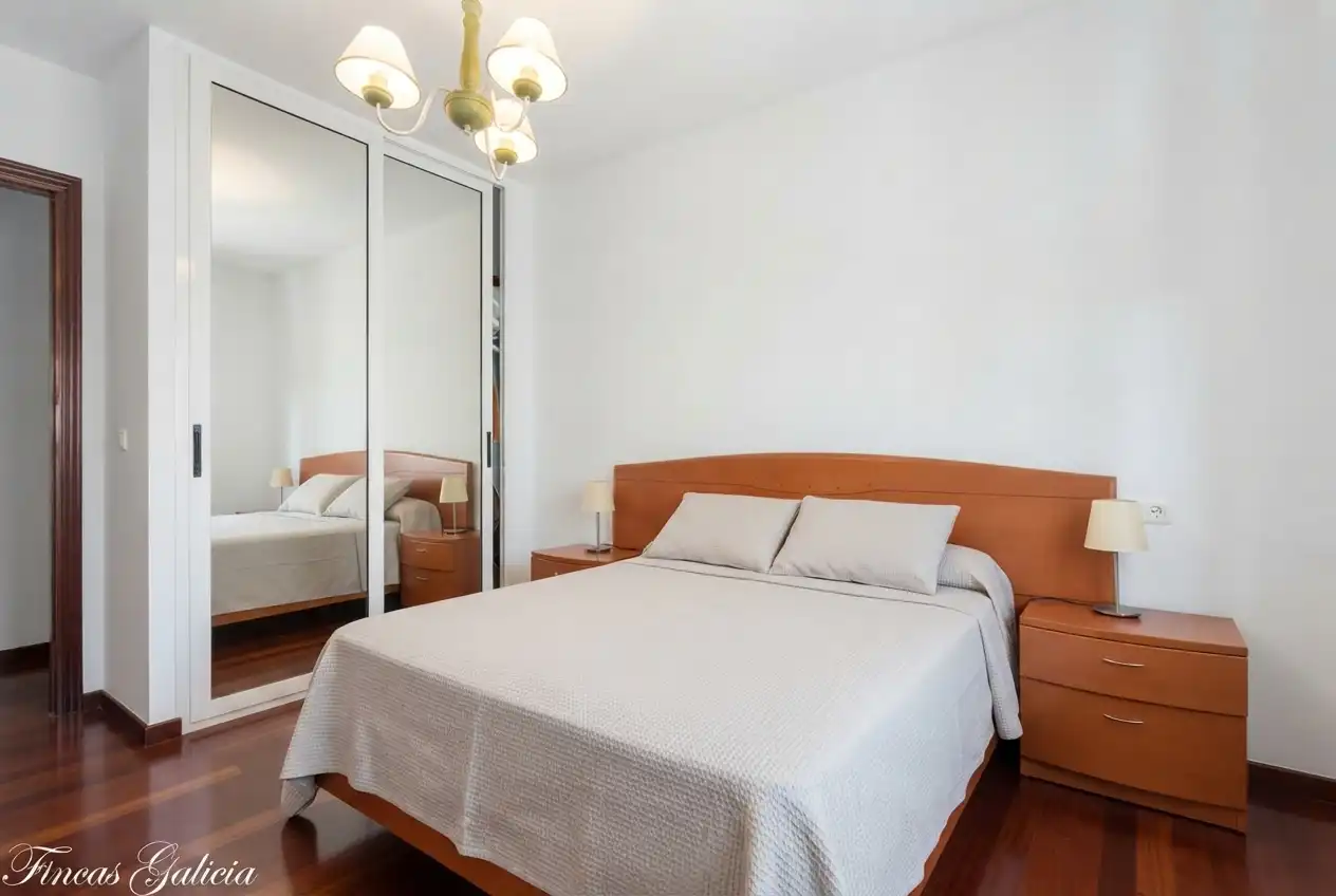 Bedroom of Flat for sale in Verín  with Heating, Terrace and Furnished