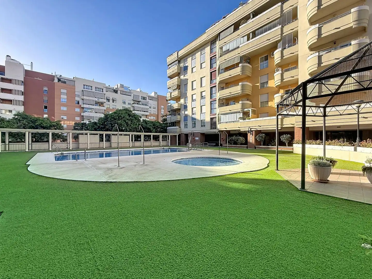 Piscina de Pis en venda en Málaga amb Aire condicionat, Terrassa i Piscina comunitària