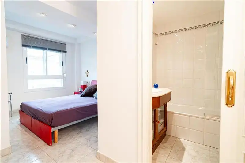 Schlafzimmer von Maisonette zum Verkauf in  Palma de Mallorca mit Klimaanlage und Terrasse