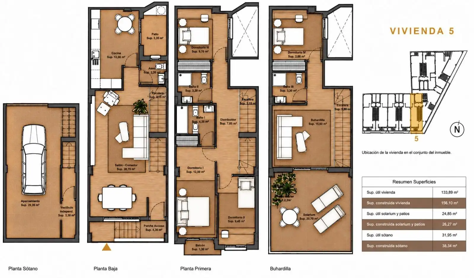 Dúplex en venta en Murcia