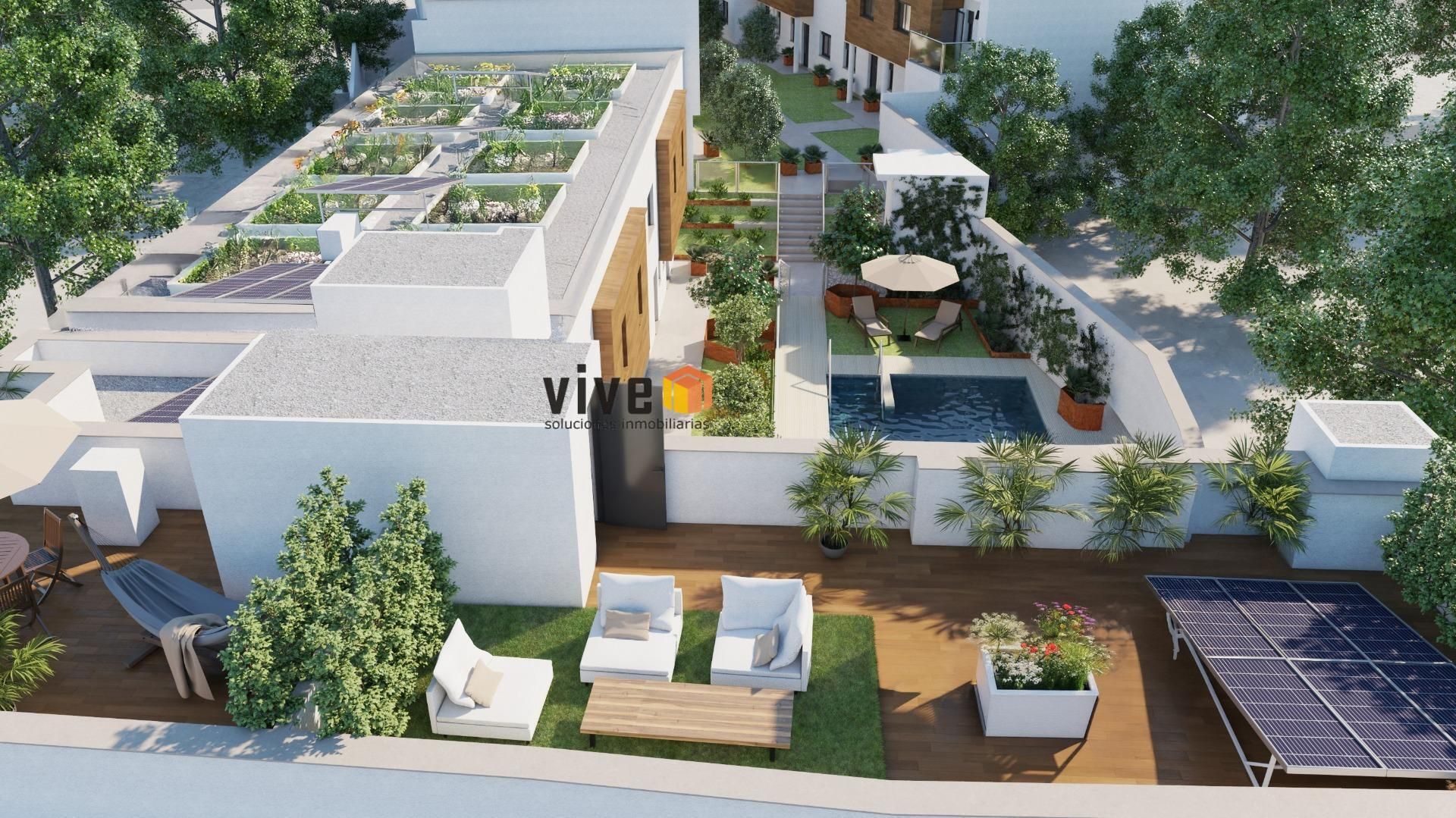 Terrace of Duplex for sale in Mairena del Aljarafe  with Air Conditioner, Terrace and Storage room