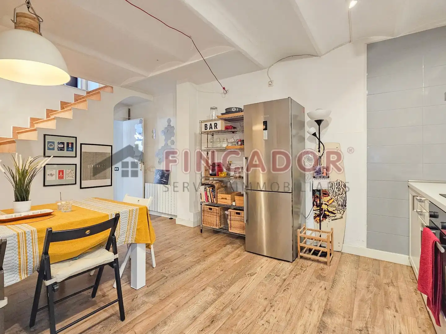 Kitchen of Duplexes for sale in Barcelona  with Heating and Furnished