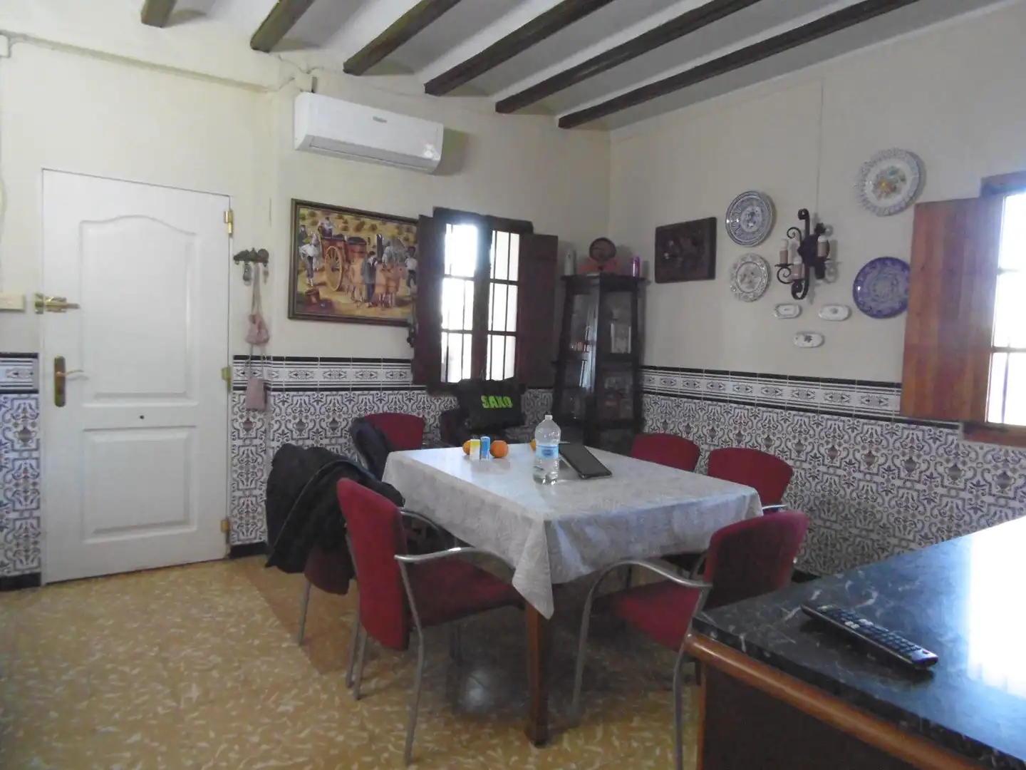 Dining room of Houses for sale in Castellón de la Plana / Castelló de la Plana  with Air Conditioner, Heating and Terrace
