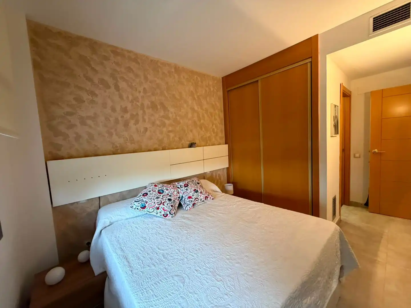Bedroom of Flat for sale in Calafell  with Air Conditioner, Heating and Terrace