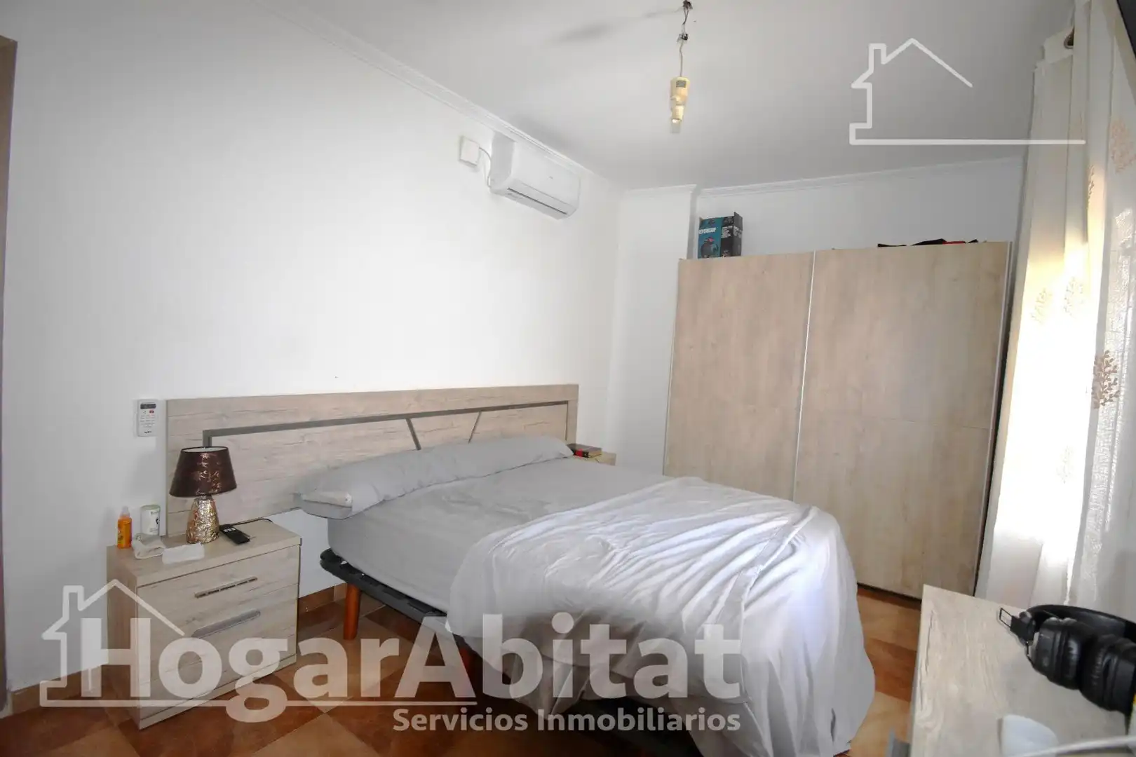 Schlafzimmer von Wohnung zum Verkauf in Alzira mit Klimaanlage, Heizung und Terrasse