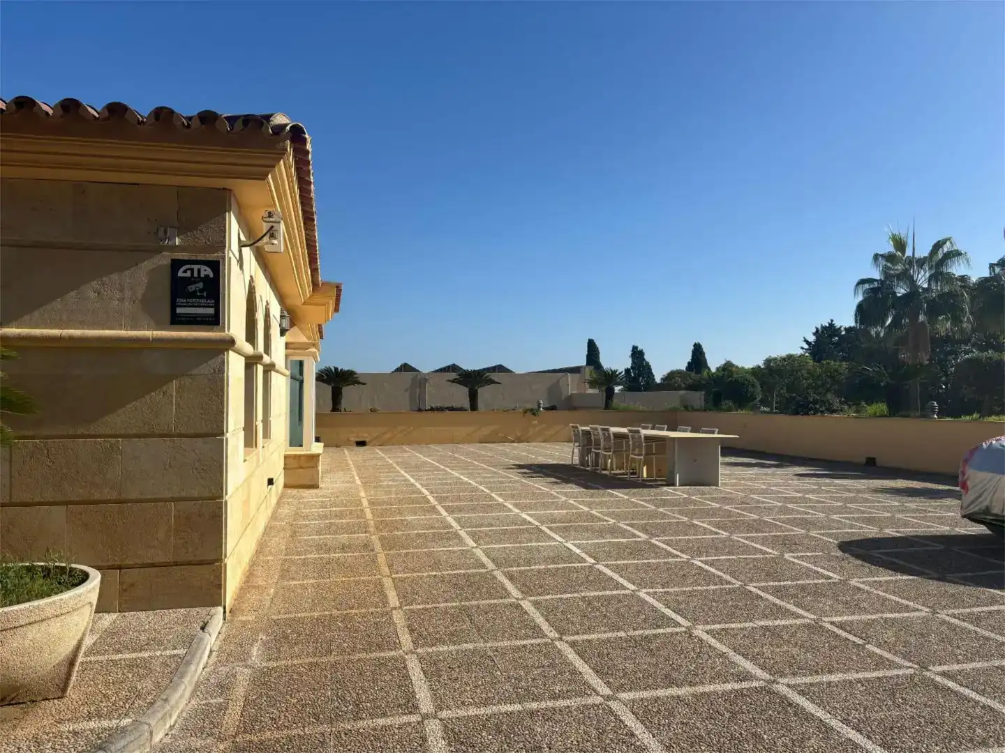 Terraza de Oficina de alquiler en Marbella