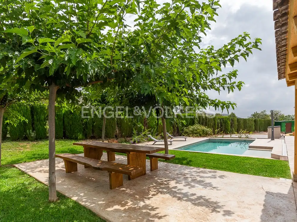 Terraza de Casa o chalet de alquiler en Torrent con Aire acondicionado, Calefacción y Jardín privado