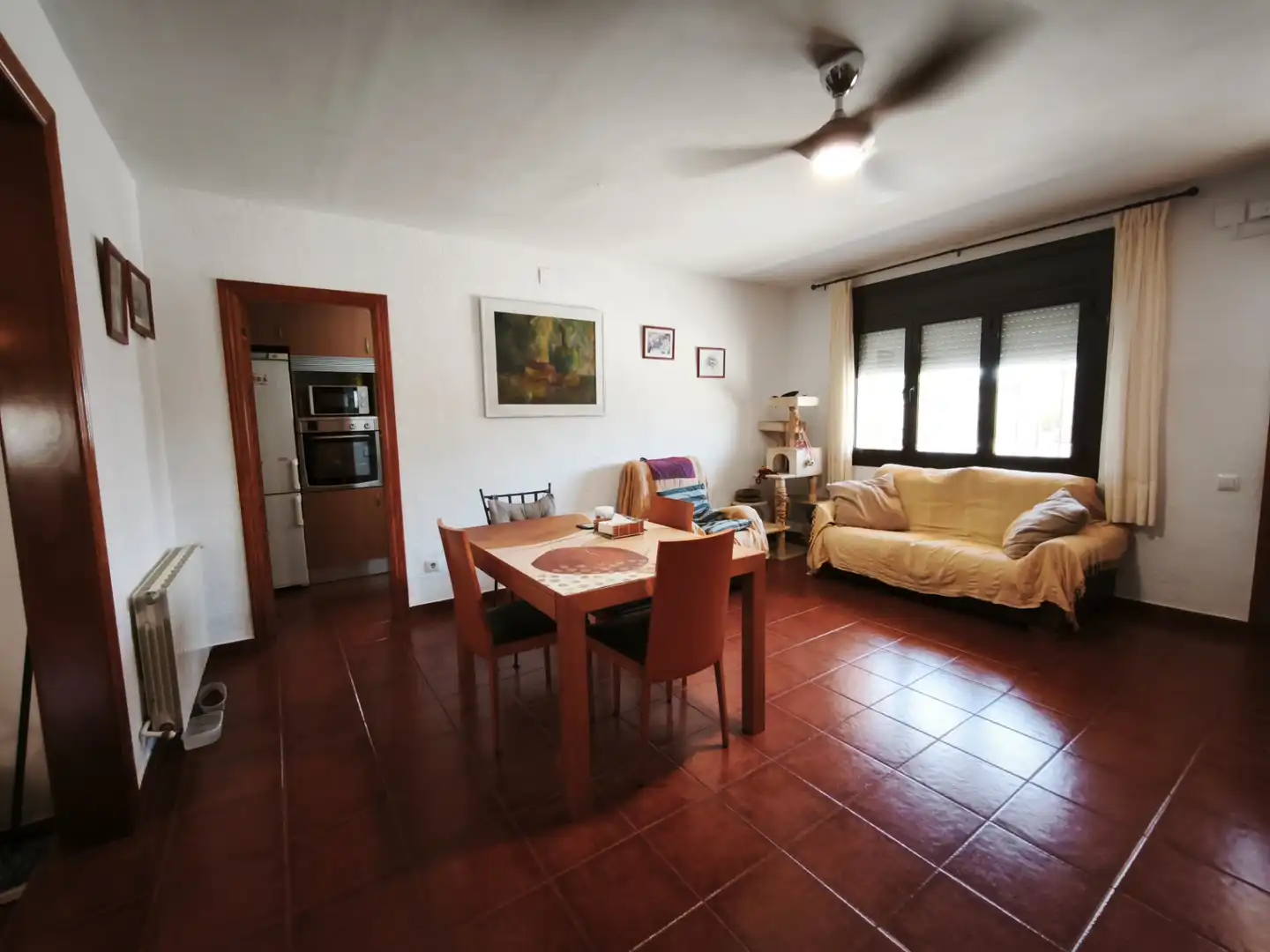 Sala d'estar de Casa o xalet en venda en Santa Oliva amb Aire condicionat, Calefacció i Jardí privat