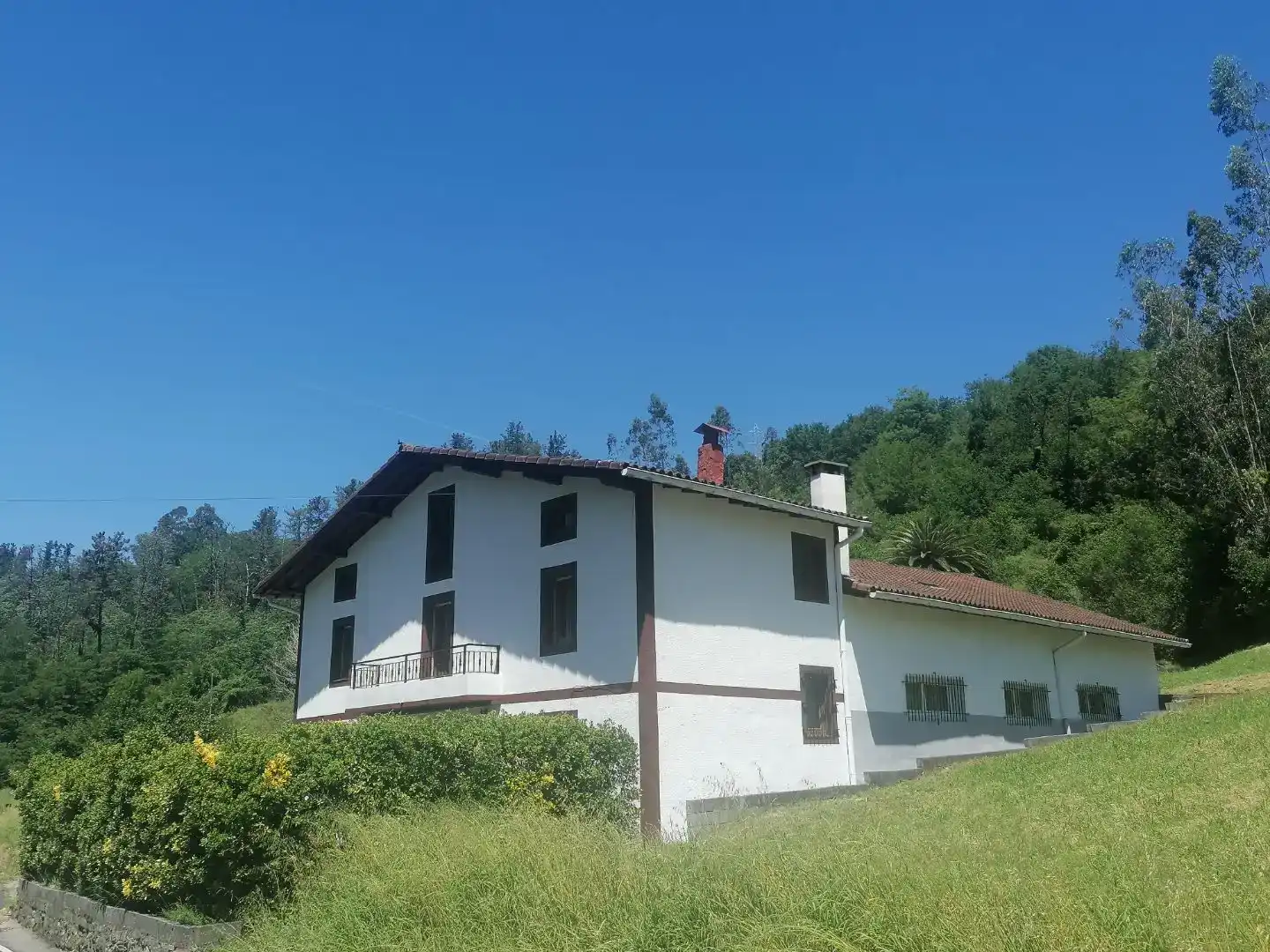 Vista exterior de Casa o chalet en venta en Arrieta con Balcón