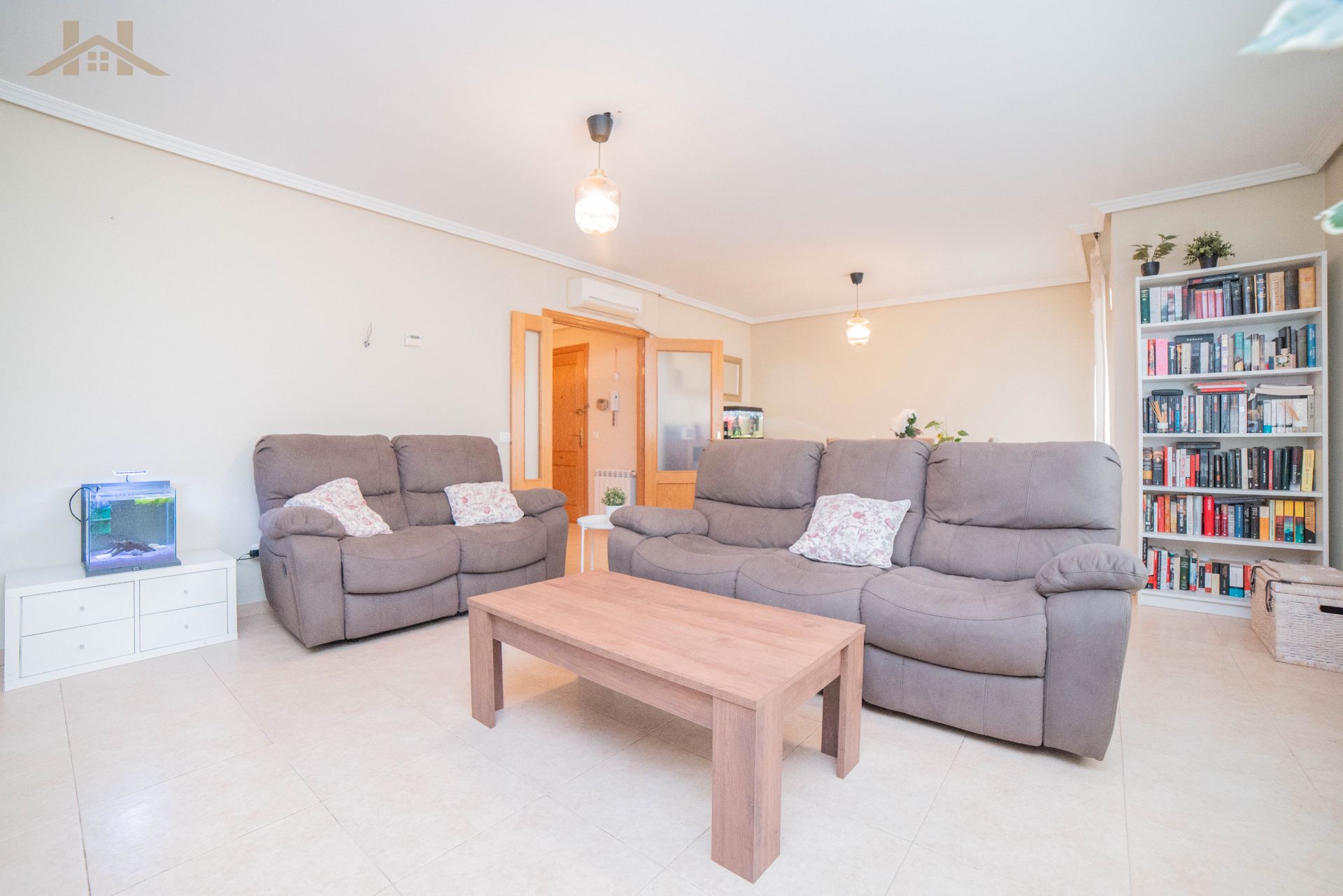 Living room of Flat for sale in Las Ventas de Retamosa  with Air Conditioner, Heating and Private garden