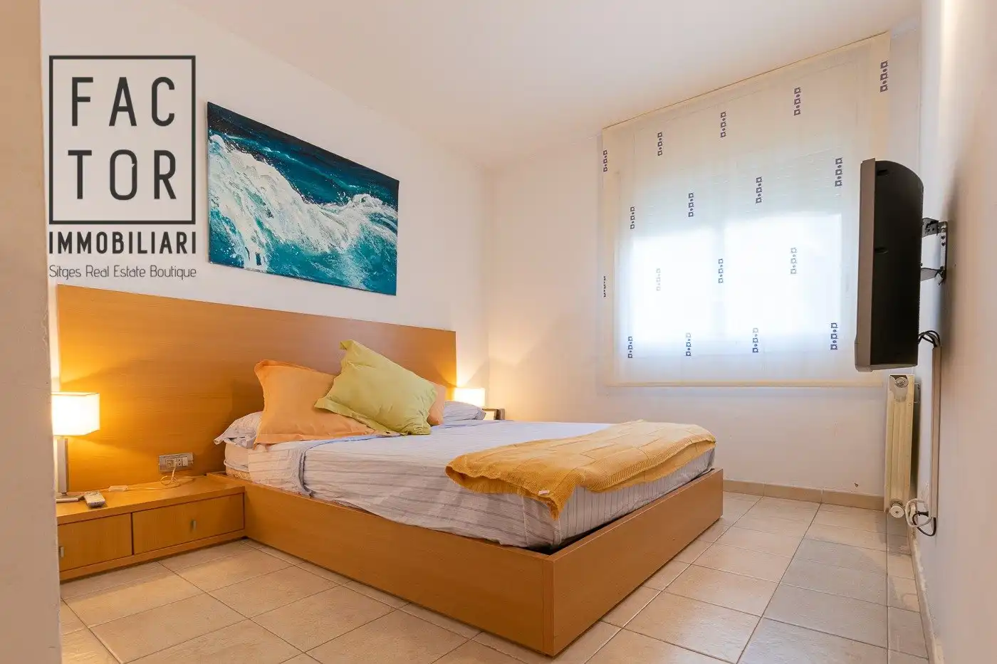 Habitación de Piso de alquiler en Sitges con Aire acondicionado, Calefacción y Terraza