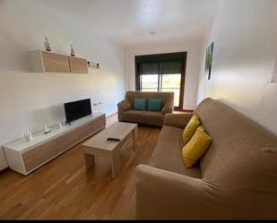 Living room of Flat for sale in Pontevedra Capital   with Heating, Parquet flooring and Storage room