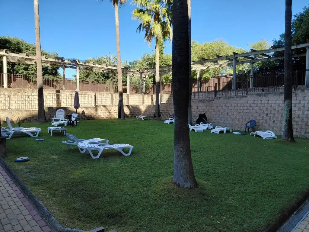 Jardí de Dúplex de lloguer en Badajoz