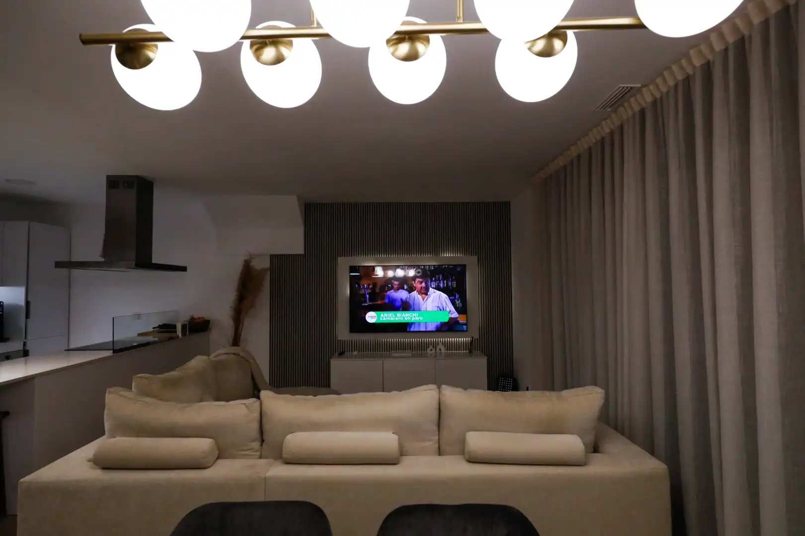 Sala de estar de Piso en venta en Granollers con Aire acondicionado, Jardín privado y Terraza