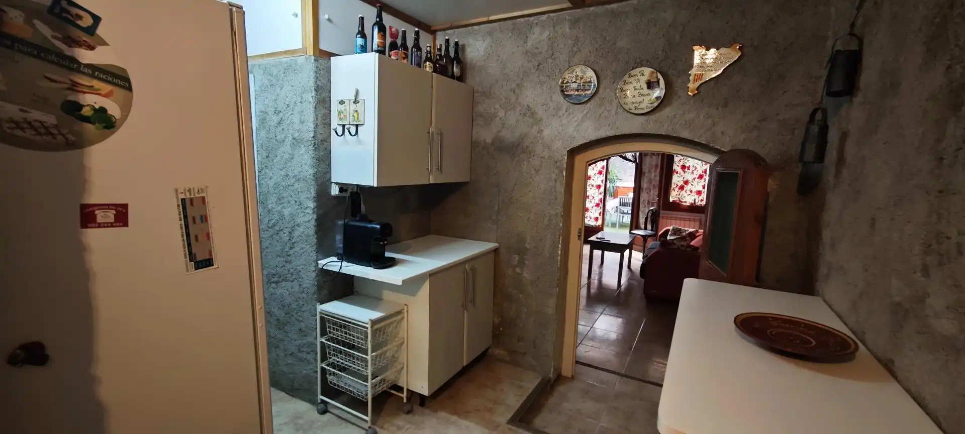 Cuina de Casa adosada en venda en Riba-roja d'Ebre amb Aire condicionat, Calefacció i Terrassa