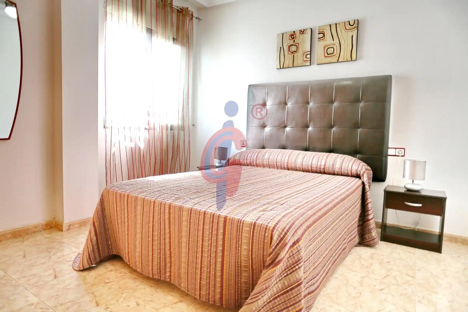 Schlafzimmer von Wohnungen zur Miete in Guardamar del Segura mit Klimaanlage, Heizung und Terrasse