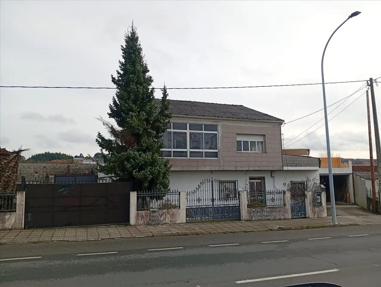 Vista exterior de Casa o xalet en venda en Lalín