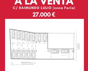 Aparcament de Garatge en venda en  Albacete Capital