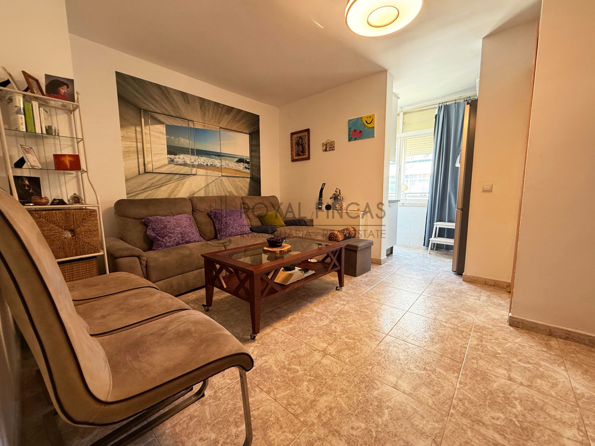 Sala d'estar de Pis en venda en Torremolinos amb Aire condicionat, Calefacció i Moblat