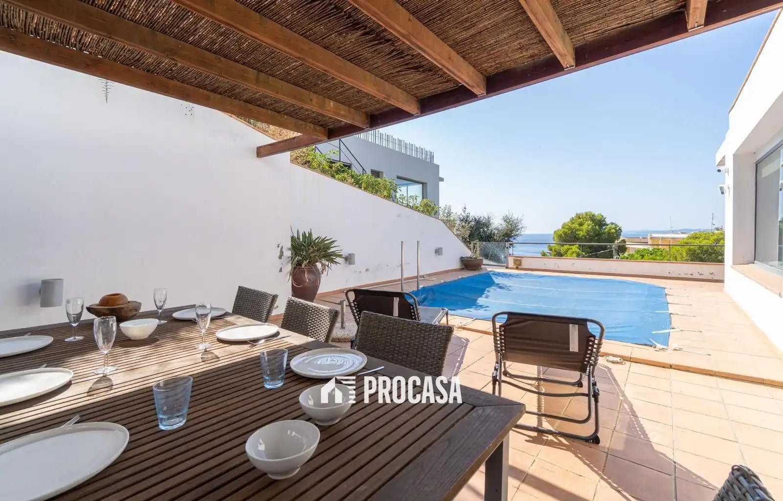 Terrassa de Casa o xalet en venda en Roses amb Aire condicionat, Calefacció i Traster