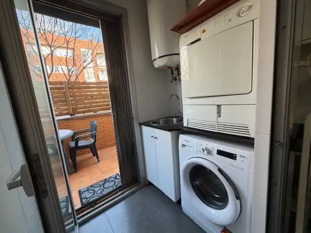 Balcony of Flat for sale in Montgat  with Air Conditioner, Heating and Parquet flooring