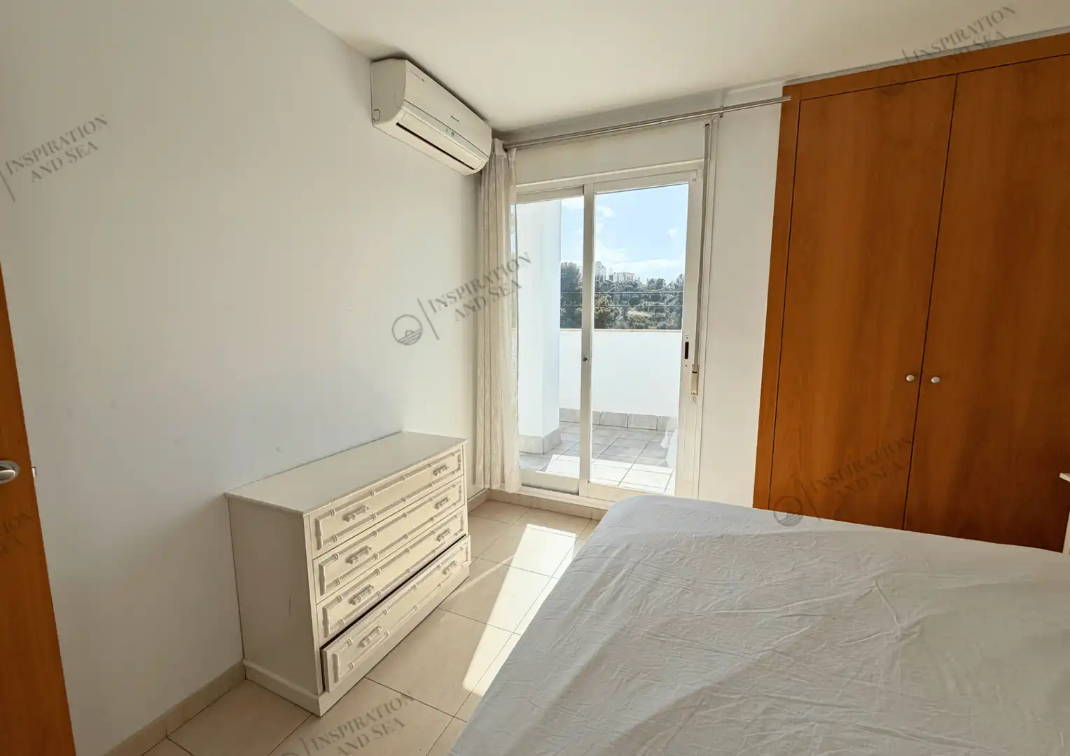 Bedroom of Flat for sale in Eivissa  with Air Conditioner, Terrace and Furnished