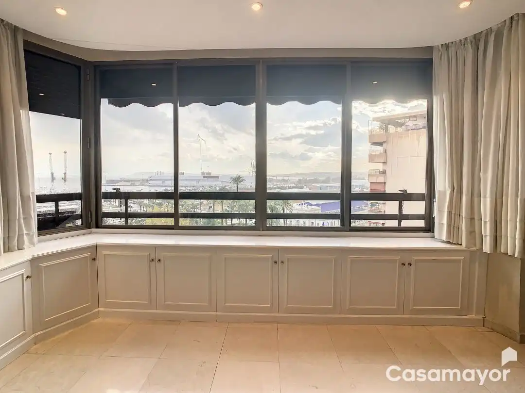 Terraza de Piso de alquiler en Alicante / Alacant con Aire acondicionado y Calefacción