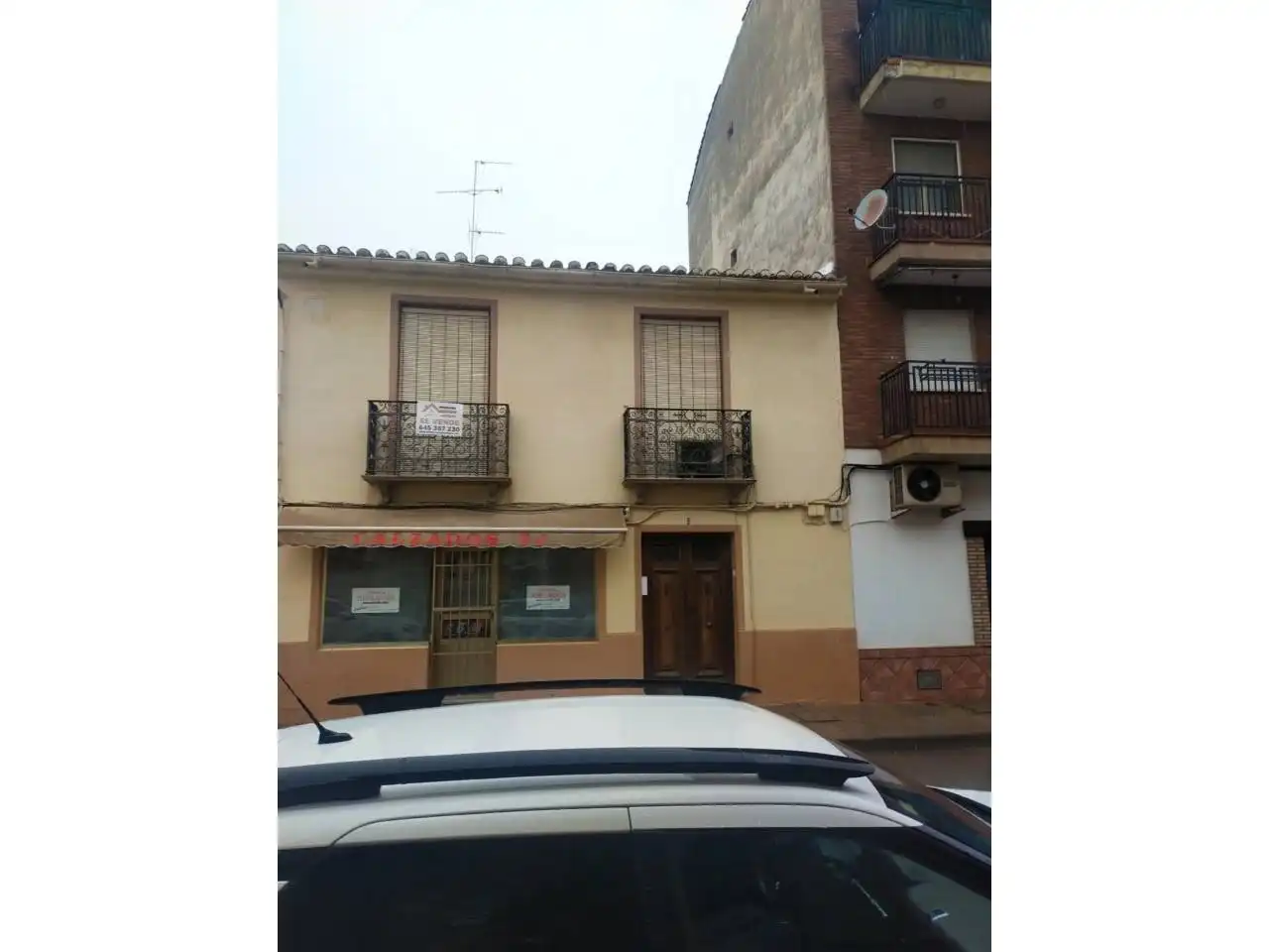 Vista exterior de Casa o chalet en venta en Manzanares con Alarma