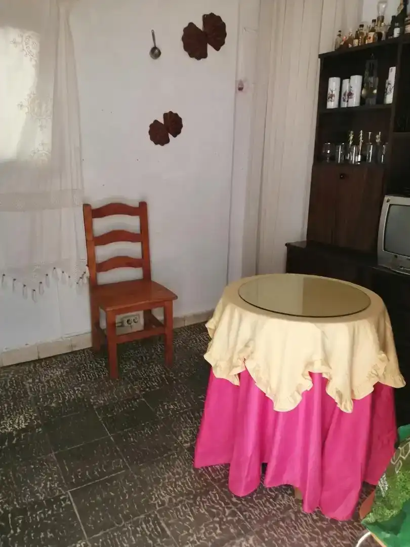 Menjador de Casa adosada en venda en Almería amb Moblat, Rentadora i Microones