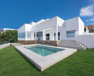 Exterior view of House or chalet for sale in Mijas  with Air Conditioner, Heating and Private garden